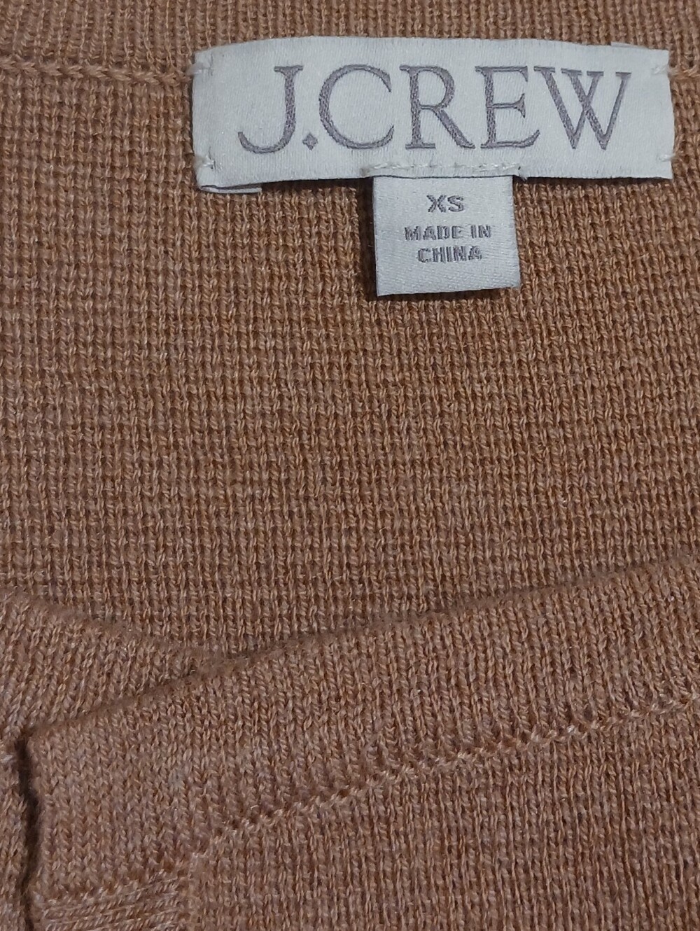 J Crew Juliette Open Front Longline Cardigan Blazer Khaki - Picture 7 of 9